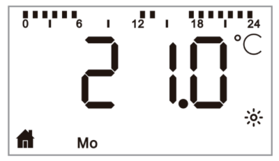 Installation de la tête thermostatiques ZigBee Moes ZTRV-ZX-TV01-MS_